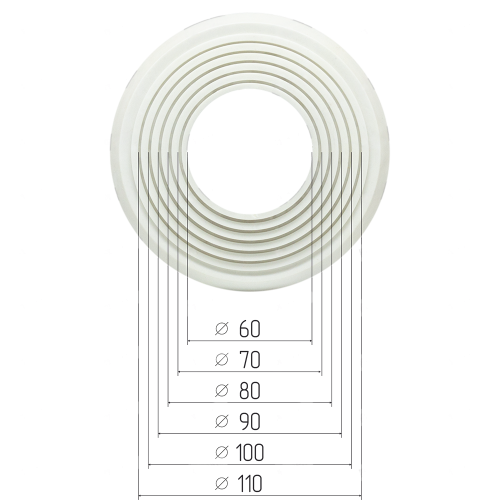 Платформа круглая, универсальная 60-110мм (250шт)