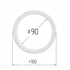 Термокольцо 90мм, прозрачное